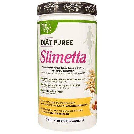 NUTRISTAR Diät Puree SLIMETTA kaše 700g - karamel