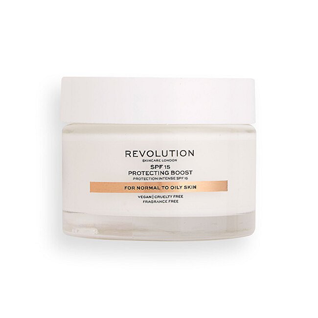 Revolution Pleťový krém pro normální až mastnou pleť Skincare SPF 15 (Moisture Cream Normal to Oily Skin)  50 ml