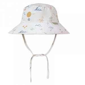 Saro Baby oboustranný klobouček s UV ochranou (0-6m) Good Vibes
