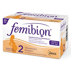 Femibion 2 s vit. D3 tbl.30 + tob.30 - II.jakost