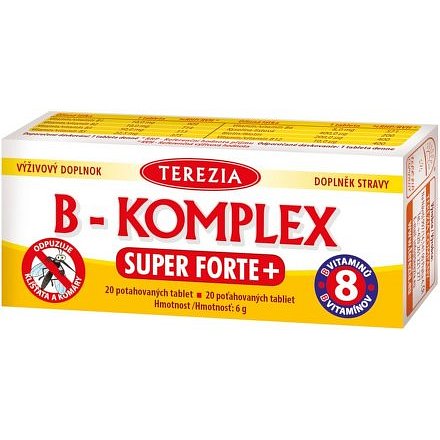 TEREZIA B-komplex Super Forte+ 20 tablet