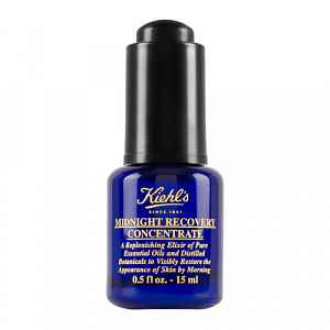 Kiehl´s Noční regenerační olejové sérum pro svěží vzhled pleti (Midnight Recovery Concentrate) 15 ml