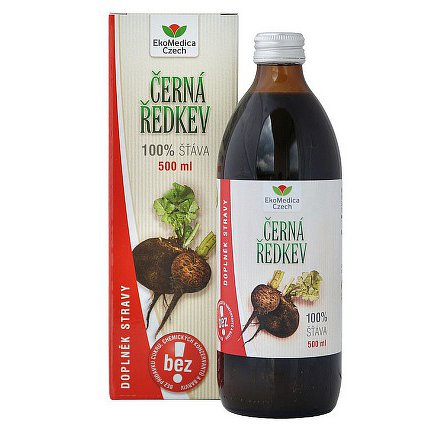 EkoMedica Černá ředkev 500ml