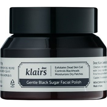 Klairs Gentle Black hydratační pleťový peeling 110 g