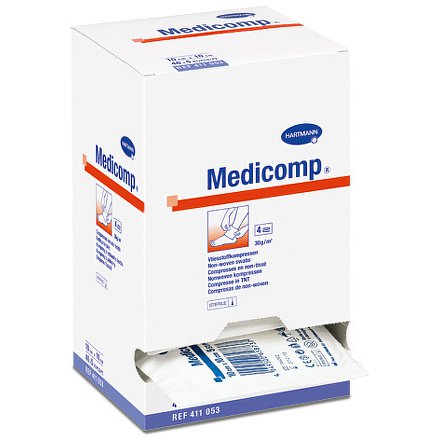 Kompres Medicomp nester.10x20cm 100ks 4218279