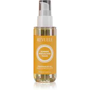 Revuele Amber Pistachio Haze Fragranced Oil parfémovaný olej na tělo pro ženy 100 ml