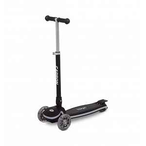 Toyz Koloběžka pro děti, 3 kolová, skútr, carbon - černá