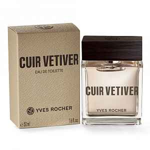 Yves Rocher Toaletní voda Cuir Vetiver 50 ml
