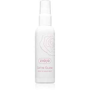 Ziaja Satin Glow Body & Hair Mist mlha na tělo a vlasy 90 ml
