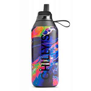 Chilly's Bottles Termoláhev Series 2 Flip 500 ml neon galaxy