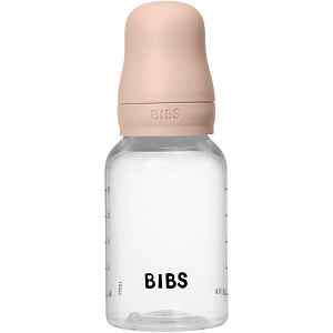 BIBS Anti-Colic Baby Bottle Latex antikoliková láhev s kaučukovou savičkou Blush 1 ks
