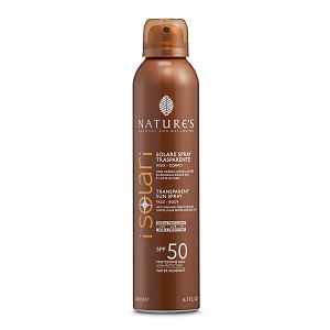 Nature´s i Solari Opalovací transparentní sprej SPF50 200 ml