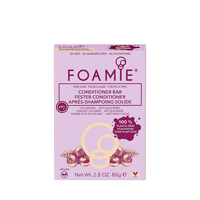 Tuhý kondicionér pro objem jemných vlasů You´re Adorabowl (Conditioner Bar) 80 g