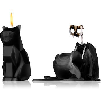 54 Celsius PyroPet KISA (Cat) dekorativní svíčka Black 17 cm