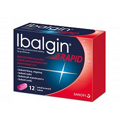 Ibalgin Rapid 400 tablety 12ks