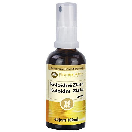 Koloidní zlato 10ppm 100ml spray