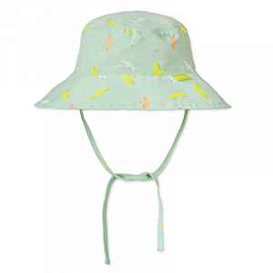 Saro Baby oboustranný klobouček s UV ochranou (0-6m) Tropicool Green