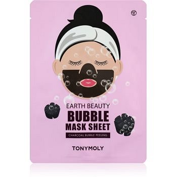 TONYMOLY Earth Beauty Bubble čisticí pleťová maska 1 ks