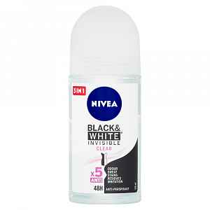 Kuličkový antiperspirant Invisible For Black & White Clear 50 ml