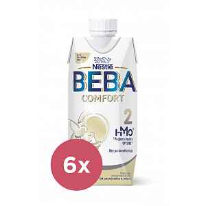 6x BEBA COMFORT 2 HM-O Tekutá 500ml - Pokračovací kojenecké mléko