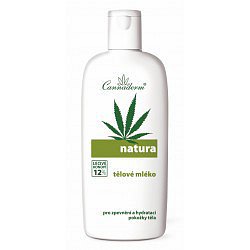 Cannaderm NATURA tělové mléko vyživující 200ml