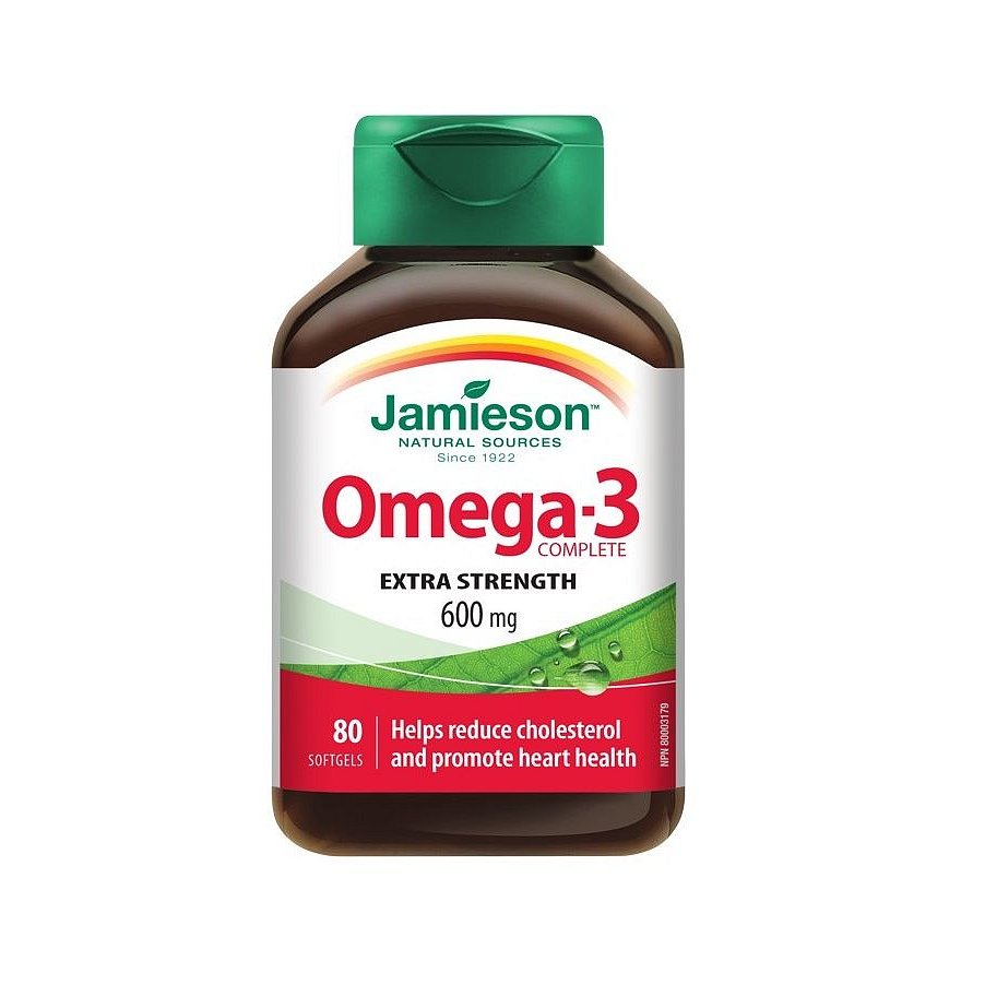 Jamieson Omega-3 Complete 80 kapslí