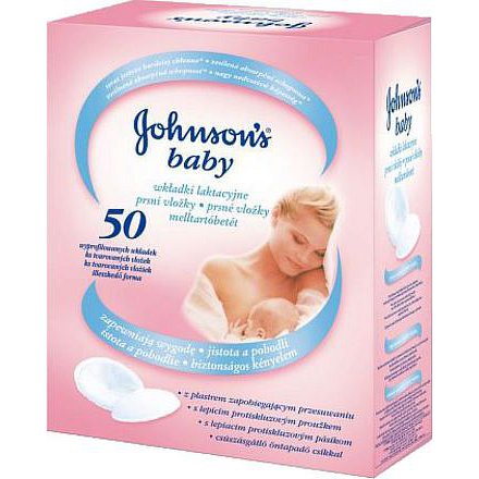 Johnson´s Baby prsní vložky pro kojící matky 50ks