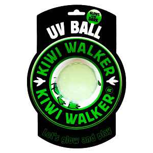 KIWI WALKER Glow ball maxi hračka pes plovací z TPR pěny 7 cm