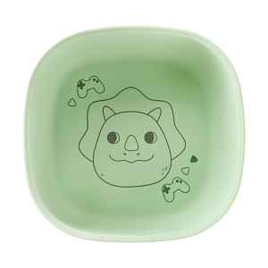 SKIP HOP Miska silikonová Besties Squad Green, 2r+