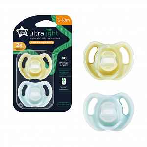 Tommee Tippee CTN Dudlík Ultra-light 6-18m 2 ks