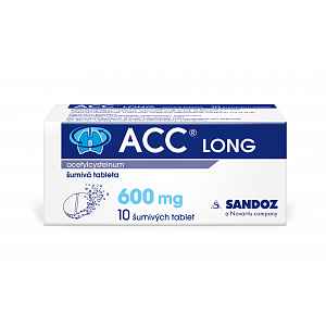 ACC LONG 600 mg 10 šumivých tablet