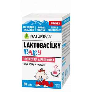 SWISS NATUREVIA Laktobacílky baby 60 sáčků