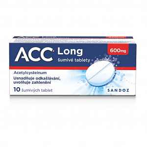 ACC LONG 600 mg 10 šumivých tablet
