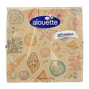 alouette Ubrousky mořský svět 33 x 33 cm 20 ks