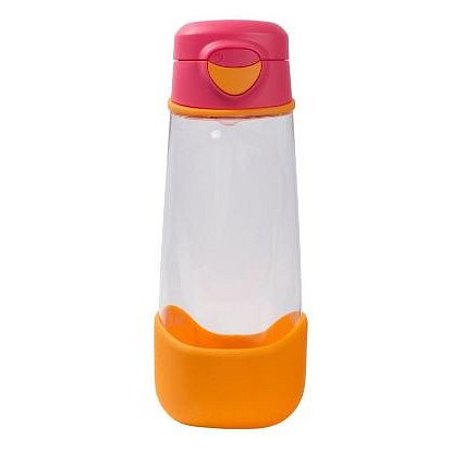 B.box Sport lahev na pití růžová/oranžová 600ml