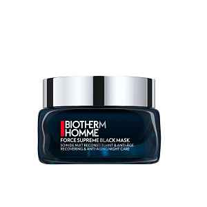 Biotherm Noční pleťová maska s anti-age účinkem Force Supreme (Black Mask) 50 ml