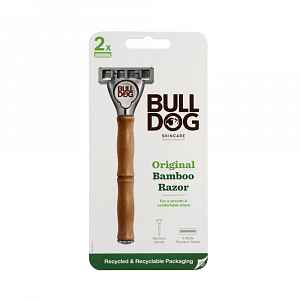 Bulldog Original Bamboo Razor holicí strojek + 2 hlavice