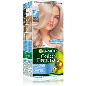 Garnier Color Naturals Creme barva na vlasy odstín 102+ Blond Frosty Silver 1 ks