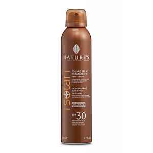 Nature´s i Solari Opalovací transparentní sprej SPF30 200 ml