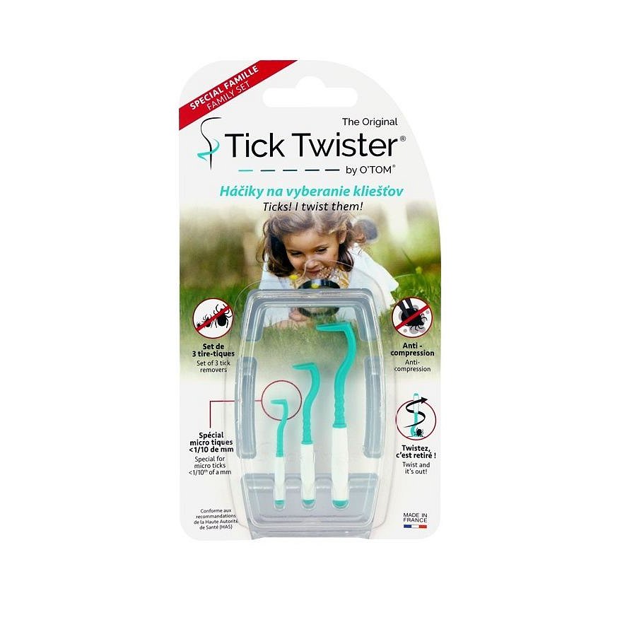 O TOM Tick Twister háčky na odstranění klíšťat 3 ks