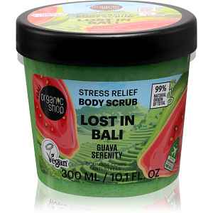 Organic Shop Lost In Bali hydratační tělový peeling 300 ml