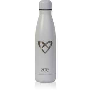 ZOE Stainless Steel Insulated Water Bottle nerezová láhev na vodu barva White Matte 1 ks