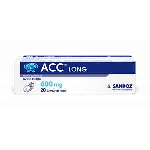 ACC LONG 600 mg 20 šumivých tablet