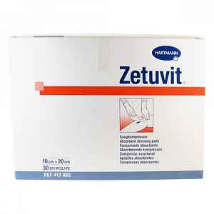 Kompres Zetuvit nester.10x20cm 30ks