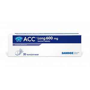 ACC LONG 600 mg 20 šumivých tablet