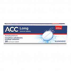 ACC LONG 600 mg 20 šumivých tablet