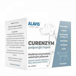 ALAVIS Curenzym Enzymoterapie a.u.v. cps.80