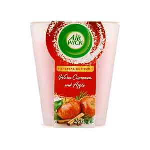 Air Wick svíčka jablko a skořice 220 g