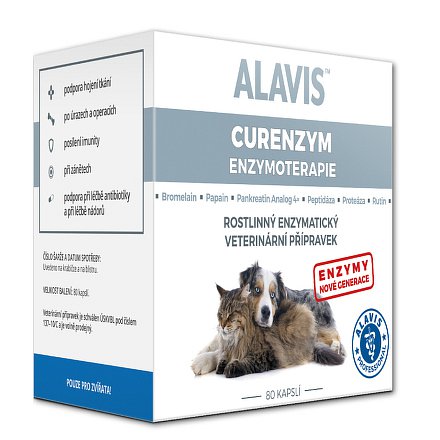 ALAVIS Curenzym Enzymoterapie a.u.v. cps.80