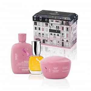 Alfaparf Milano Semi di Lino Moisture Holiday set na suché vlasy